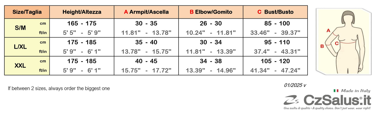 Bust and Arms Girdle Brachioplasty Liposuction