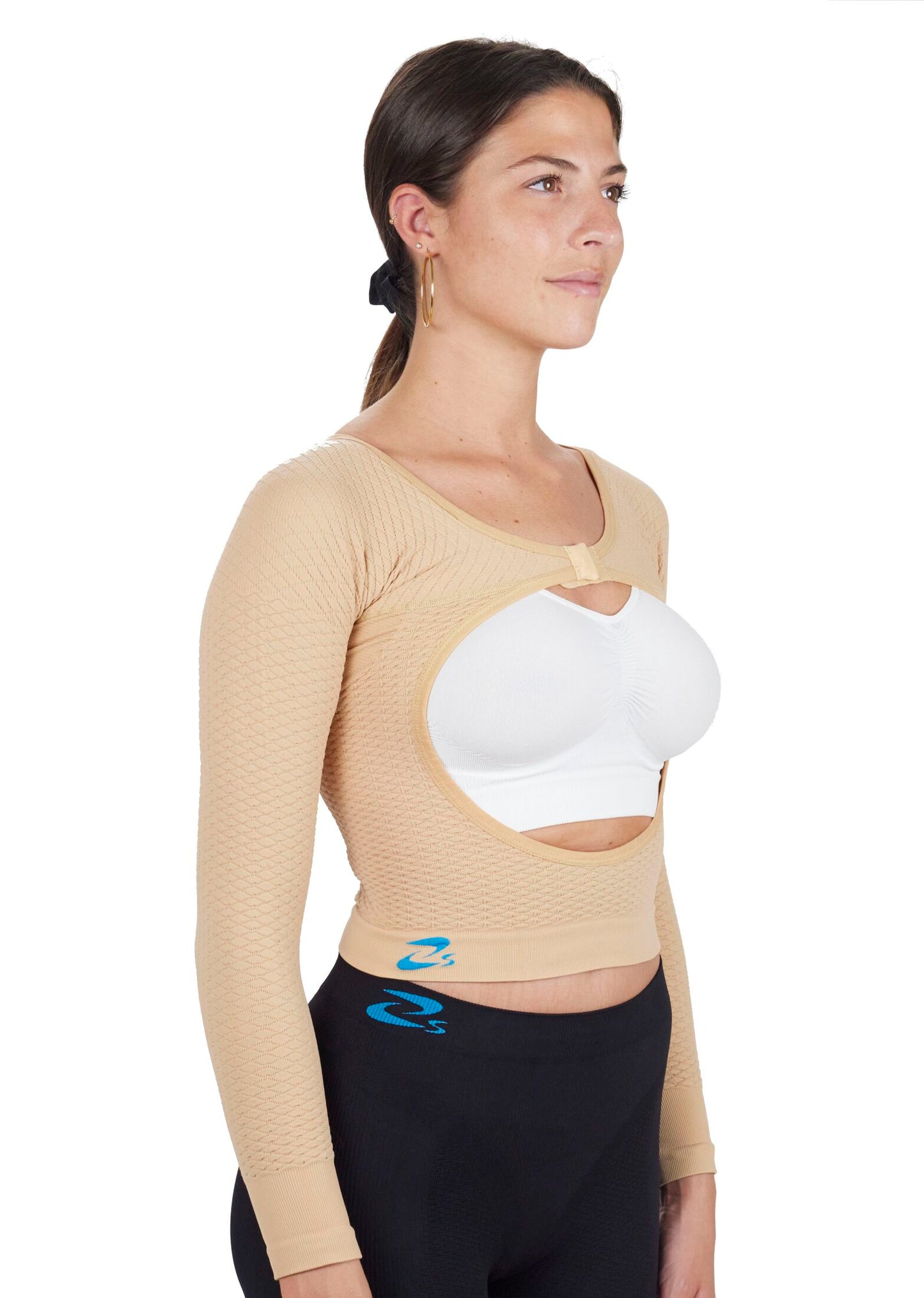 Bust and Arms Girdle Brachioplasty Liposuction