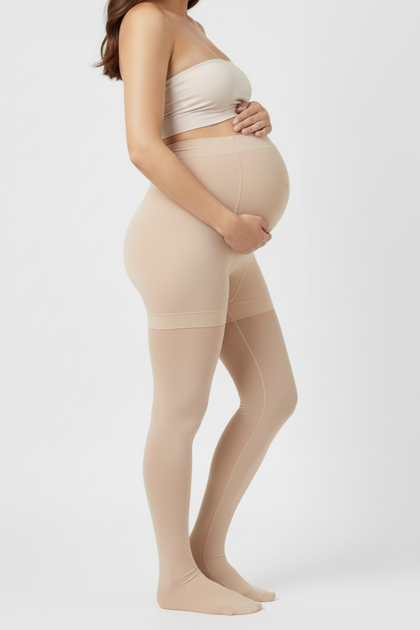 جوارب الحوامل الضاغطة بلون أنتيلوب