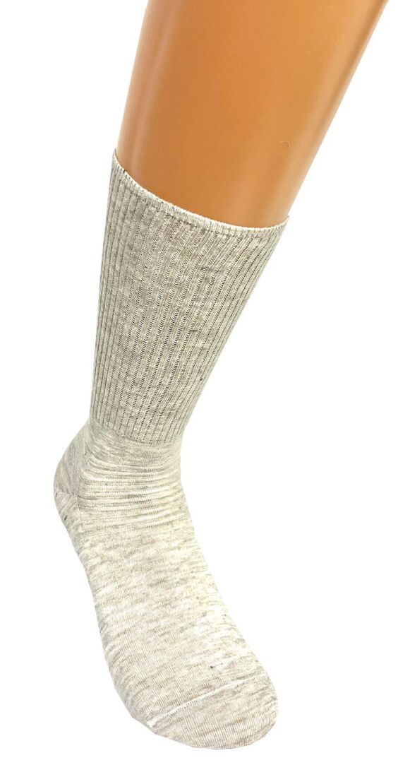 Diabetic socks with Nostatex silver fibre