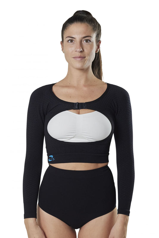 Bust and Arms Girdle Brachioplasty Liposuction