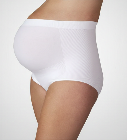 White underwear on a plain background